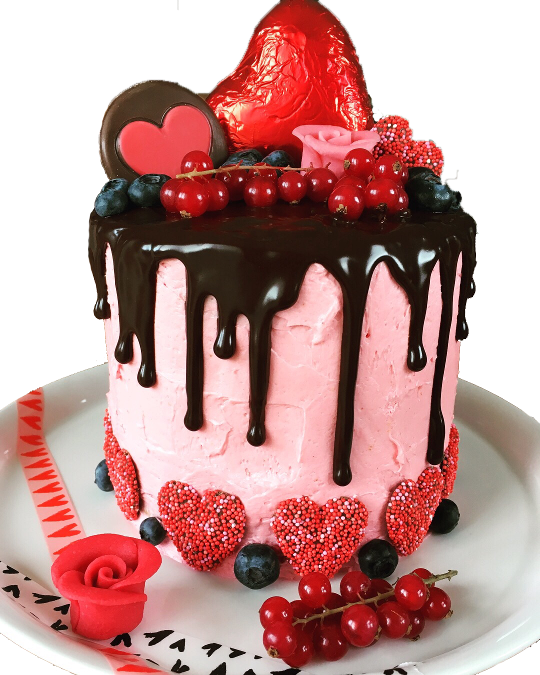 Spektakelstuk: Valentijn Drip Cake
